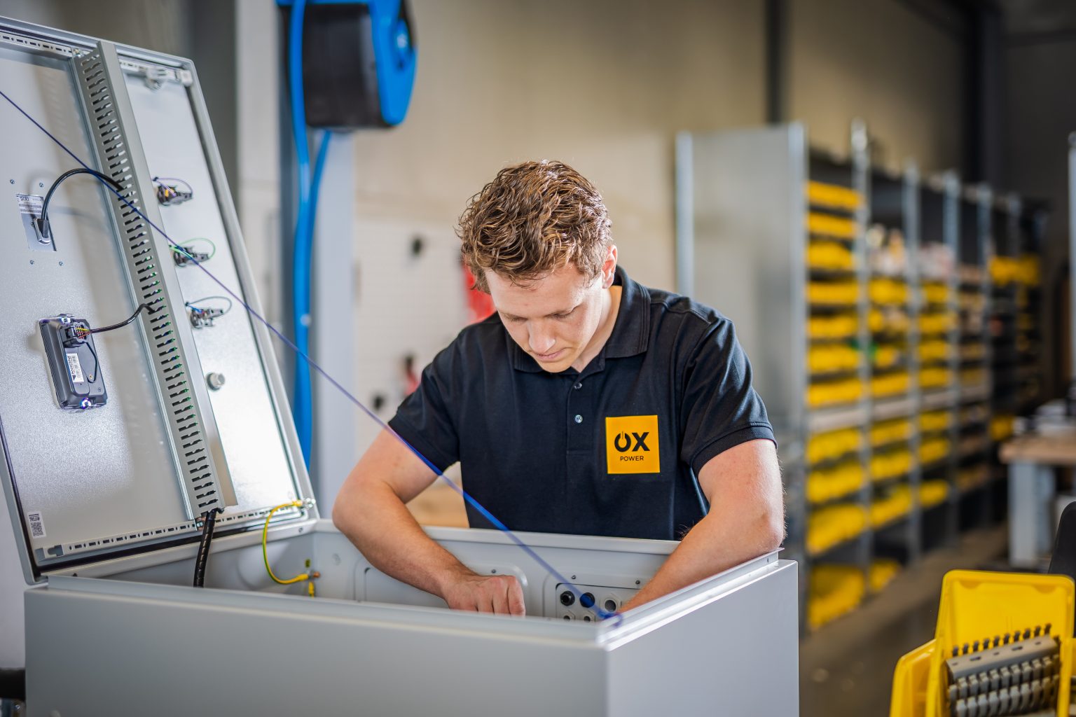 Aan het werk bij OX Power 